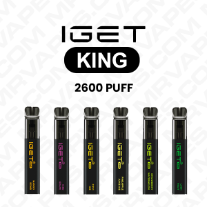 iget disposable vape king 2600 puff