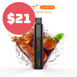 IGET LEGEND COLA LEMON SODA PROMO