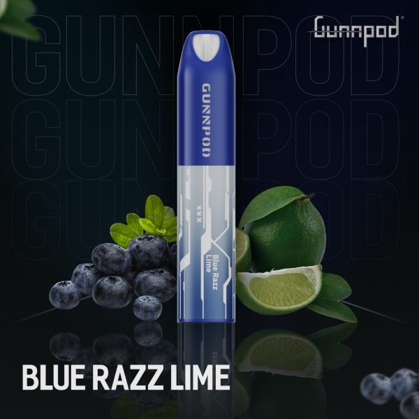 GUNNPOD LUME BLUEBERRY RAZZ LIME - 5000 PUFFS