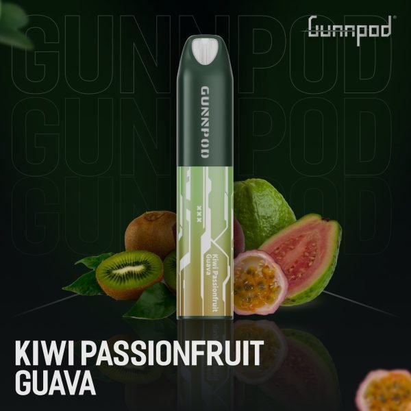 GUNNPOD LUME KIWI PASSIONFRUIT GUAVA ICE - 5000 PUFFS