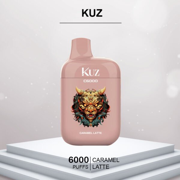 KUZ CARAMEL LATTE - 6000 PUFFS