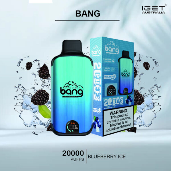 BANG - BLUEBERRY ICE - 20000 PUFFS