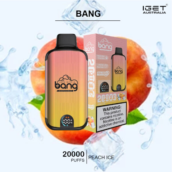 BANG - PEACH ICE - 20000 PUFFS