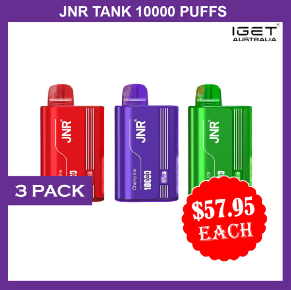 JNR TANK - 10000 PUFFS - 3 PACK