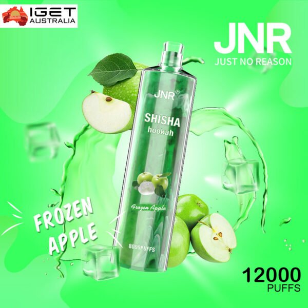 JNR SHISHA HOOKAH - FROZEN APPLE - 12000 PUFFS