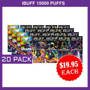 IBUFF SHISHA 10000 PUFFS - 20 PACK