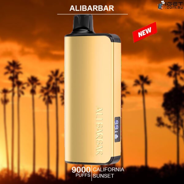 ALIBARBAR INGOT - CALIFORNIA SUNSET - 9000 PUFFS