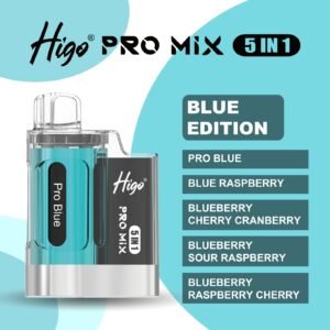 Higo PRO MIX 5 IN 1 - BLUE EDITION - 6000 PUFFS