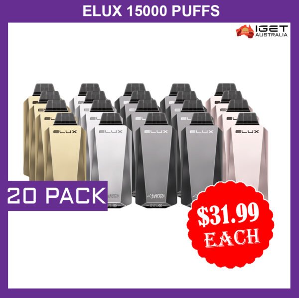 ELUX 15000 PUFFS - 20 PACK