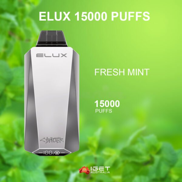 ELUX FRESH MINT- 15000 PUFFS