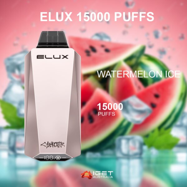 ELUX WATERMELON ICE - 15000 PUFFS