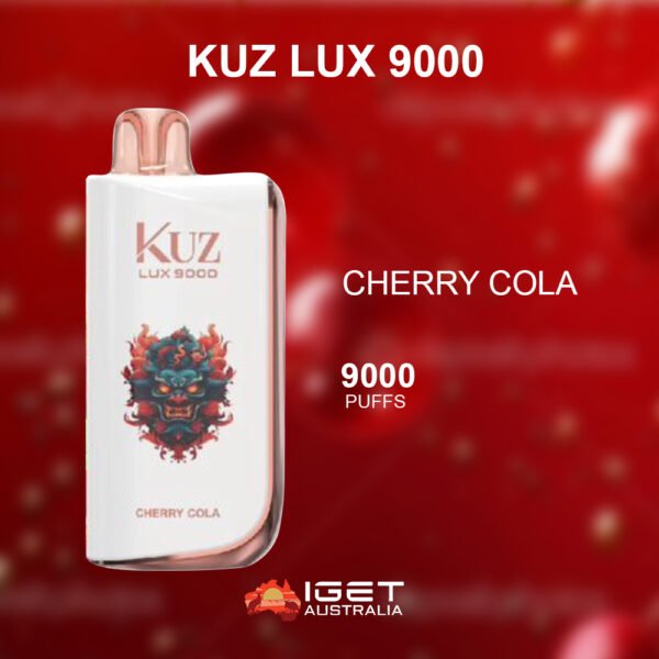 KUZ LUX CHERRY COLA - 9000 PUFFS