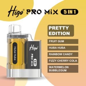 Higo PRO MIX 5 IN 1 - PRETTY EDITION - 6000 PUFFS