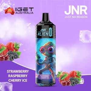 JNR ALIEN STRAWBERRY RASPBERRY ICE - 10000 PUFFS