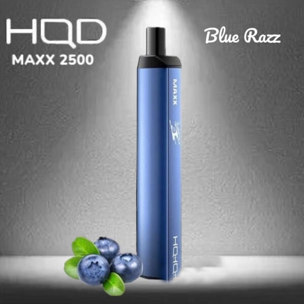 HQD MAXX BLUE RAZZ - 2500 PUFFS