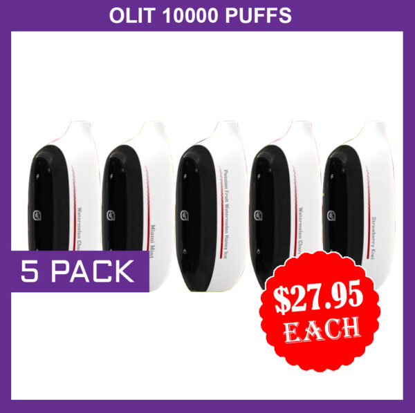 OLIT 10000 PUFFS - 5 PACK