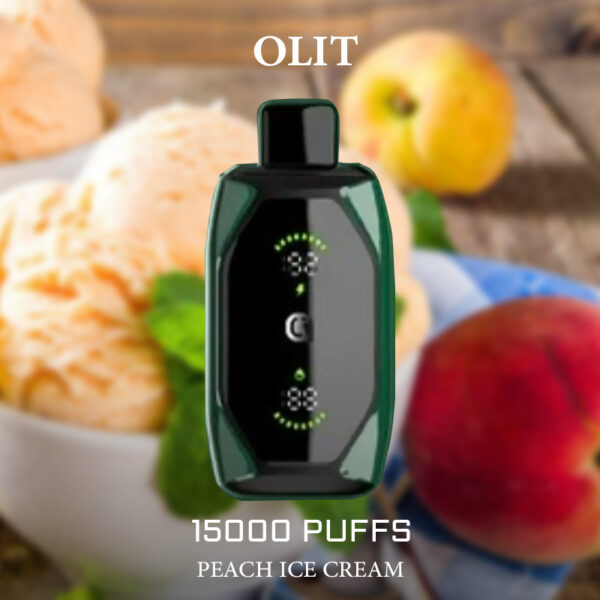 OLIT PEACH ICE CREAM