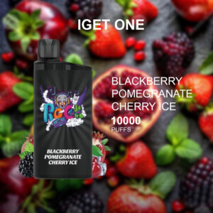 IGET ONE BLACKBERRY POMEGRANATE CHERRY ICE - 12000 PUFFS