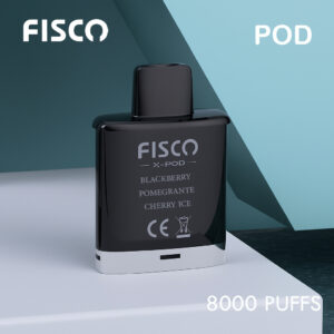 FISCO XPOD BLACKBERRY POMEGRANTE CHERRY ICE - 8000 PUFFS (POD ONLY)