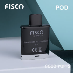 FISCO XPOD STRAWBERRY WATERMELON ICE - 8000 PUFFS (POD ONLY)