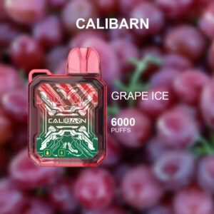 CALIBARN GRAPE ICE - 6000 PUFFS