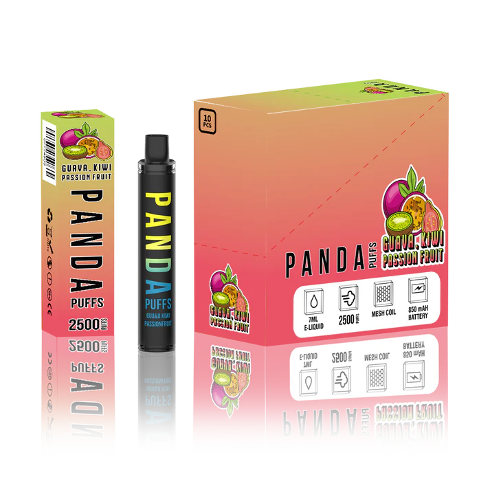 PANDA GUAVA KIWI PASSIONFRUIT - 2500 PUFFS