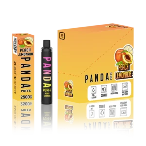PANDA PEACH LEMONADE - 2500 PUFFS
